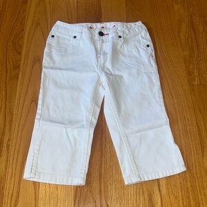 Chap’s white jeans, size kids 7